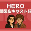 HERO 相関図 キャスト